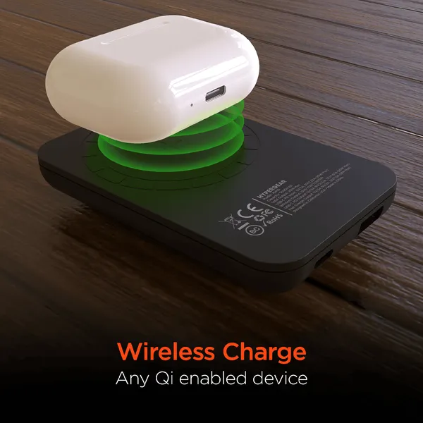 Batería Power Bank Hypergear 5000mAh Magnetic Wireless